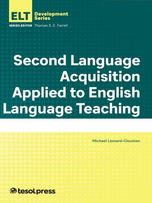 cover image of Second Language Acquisition Applied to English Language Teaching